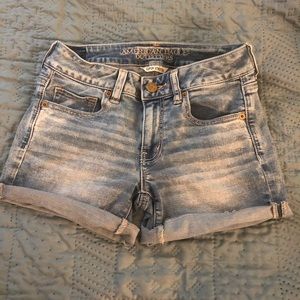 American eagle size 4 midi shorts